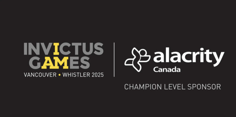 Invictus Games - Alacrity Canada is a champion level sponsor