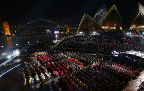 Outdoor ceremony in Sydney