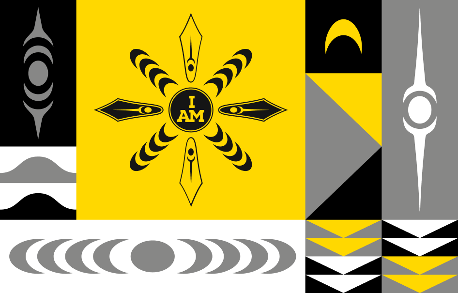 Invictus Games branding patterns